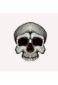 Image 1 of Skull Sticker