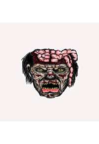 Image 1 of Zombie Sticker