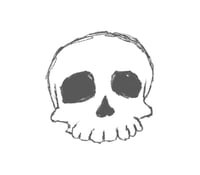 Image 4 of Skull Simple Sticker