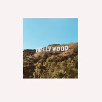 Image 1 of Hollywood Sign Sticker