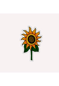 Image 1 of Sunflower Sticker