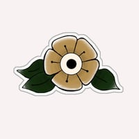 Image 1 of Flower Tattoo 1 Sticker