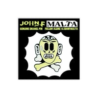 Image 1 of Haunted Francis Skull + Cross Bones | Enamel Pin