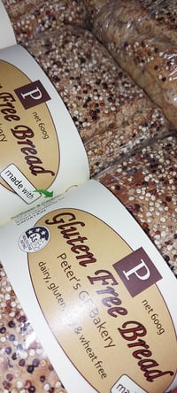 GF 4x bread 600g ea. sliced. Shipping 