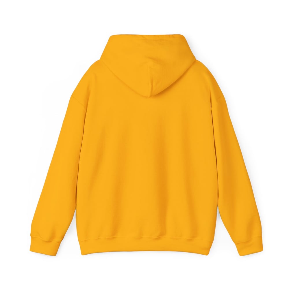 Image of Monarch Caterpillar Hoodie — Pollinator Garden Graphic for Butterfly Lovers