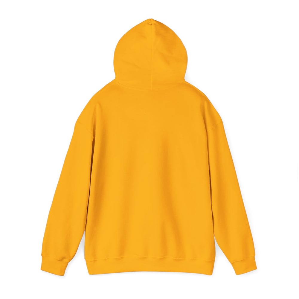 Image of Monarch Caterpillar Hoodie — Pollinator Garden Graphic for Butterfly Lovers
