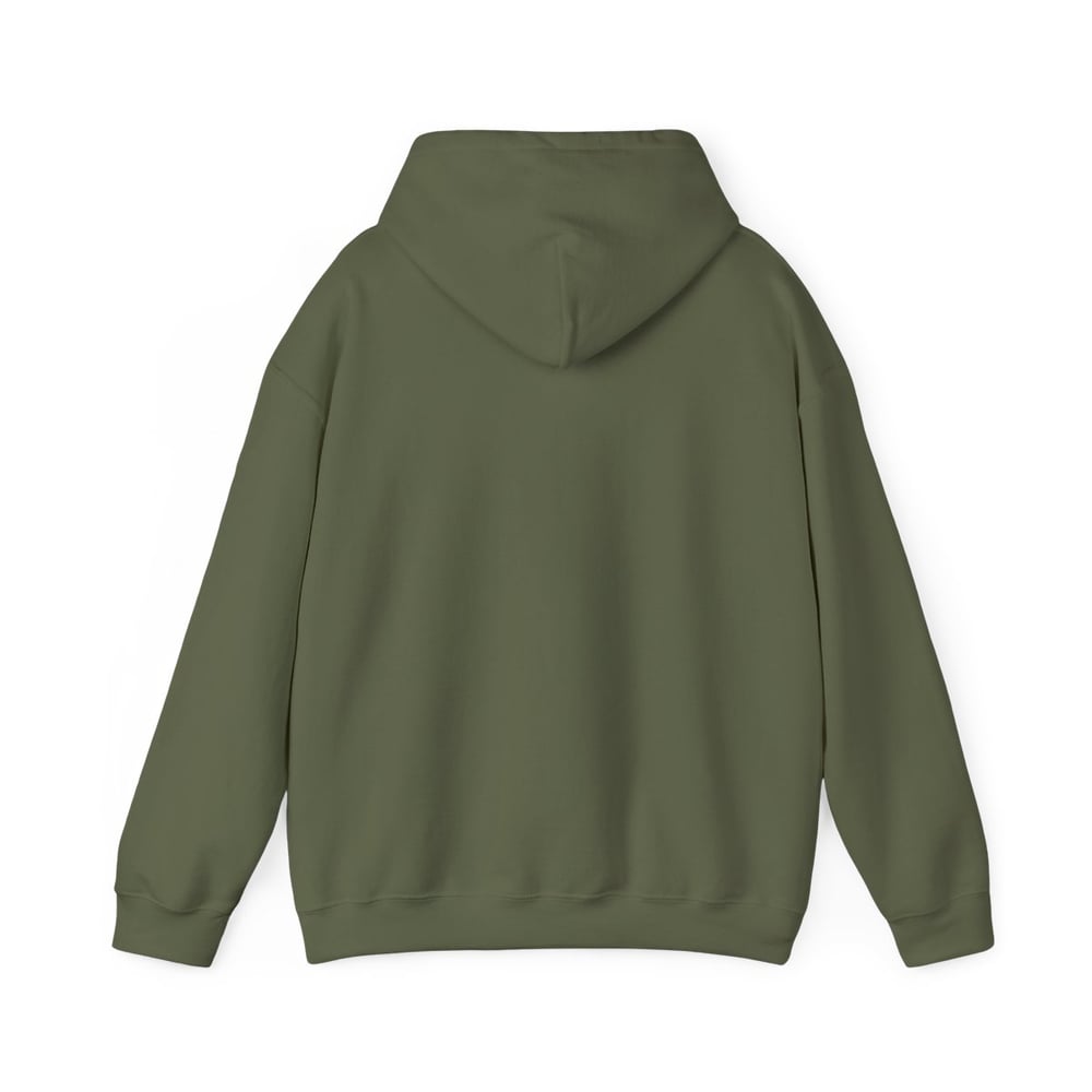 Image of Monarch Caterpillar Hoodie — Pollinator Garden Graphic for Butterfly Lovers