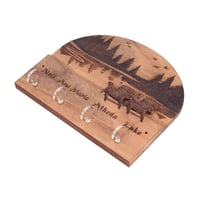 Image 2 of Lakeside Retreat - Personalized Key Hanger