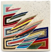 Image 1 of Glaze Mosaic Study (Meander)
