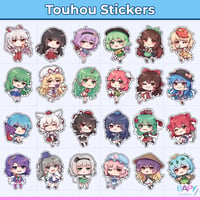 Touhou Project fullbody stickers