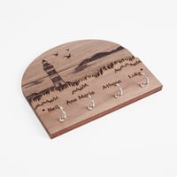 Image 3 of Lighthouse Lookout Custom Key Hanger
