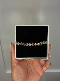 Clover Rainbow Bracelet 