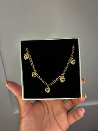 Image 1 of Heart Charm Bracelet 