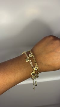 Image 2 of Heart Charm Bracelet 