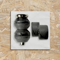 HARD N SOFT™ - BARREL - GREY / BLACK SWIRLS 