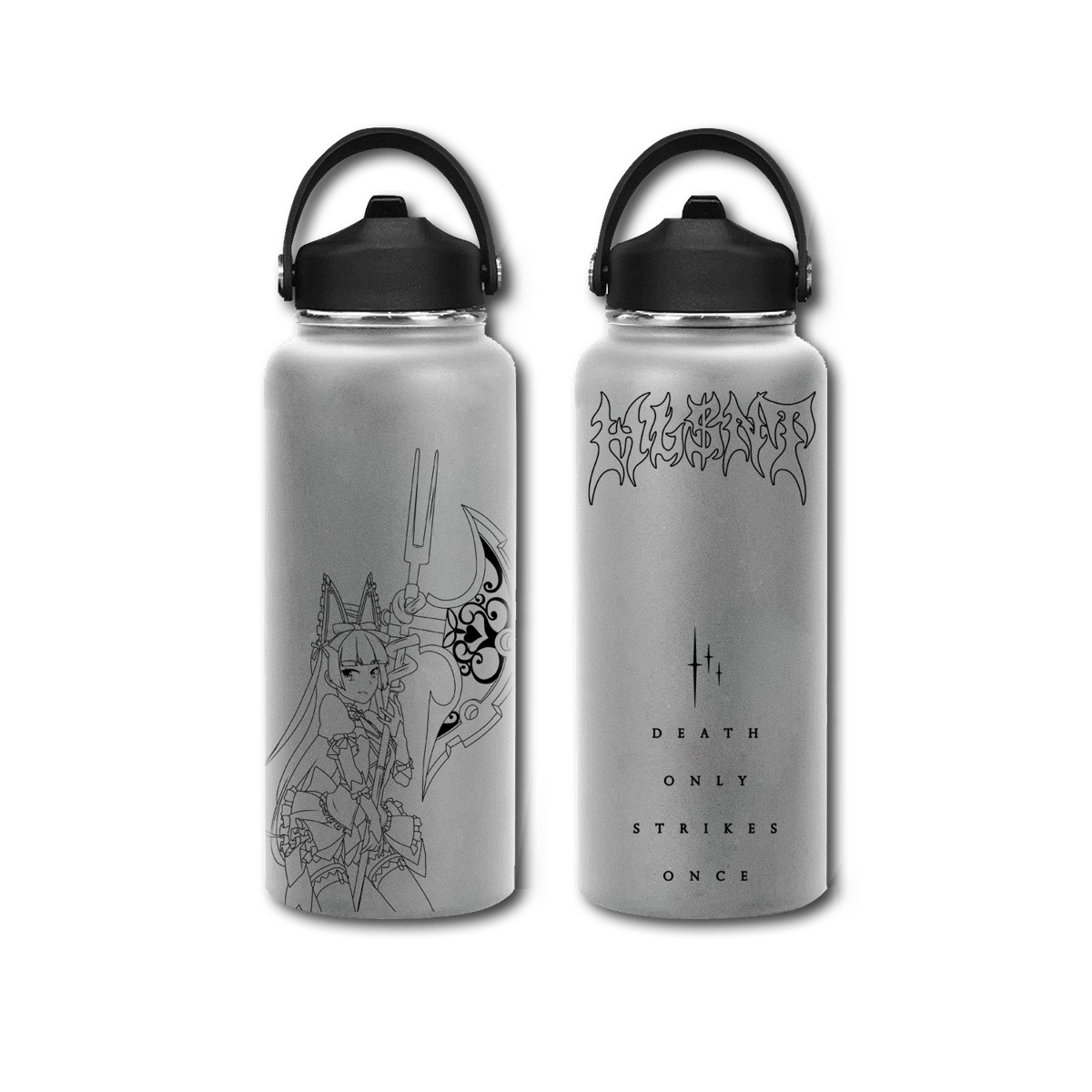 Image of Death Only Strikes Once Flask
