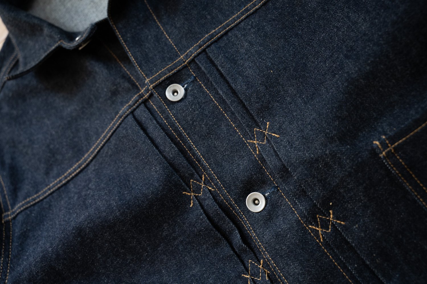 Image of Nami Man Type I Denim Jacket | Made in Japan | Selvedge Denim