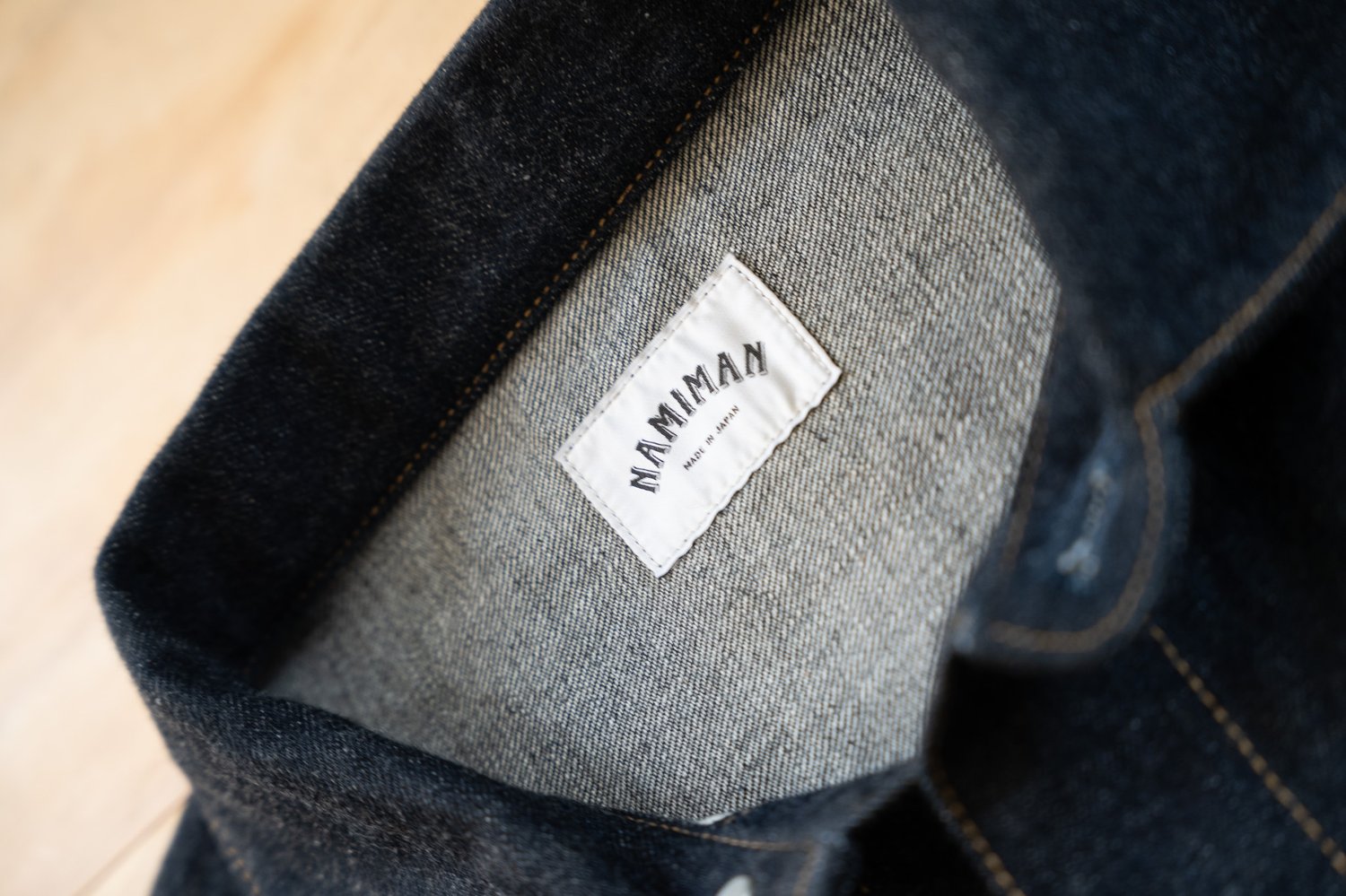 Image of Nami Man Type I Denim Jacket | Made in Japan | Selvedge Denim