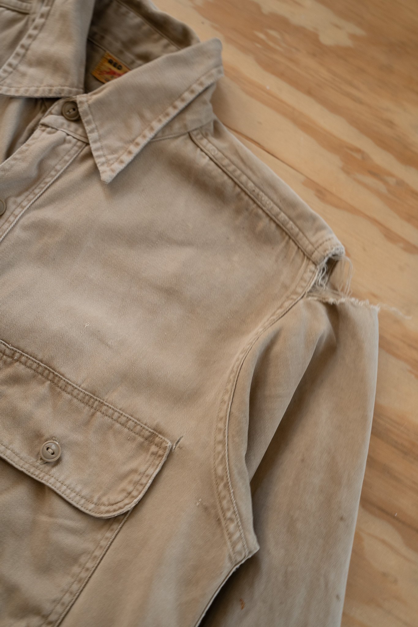 Image of Vintage Red Ram Sanforized Twill Work Shirt