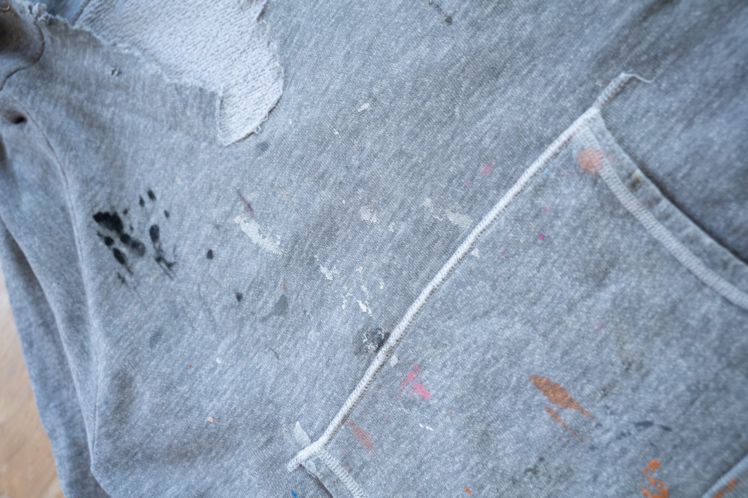 Image of Vintage Sears Pullover Hoodie | Paint-Worn