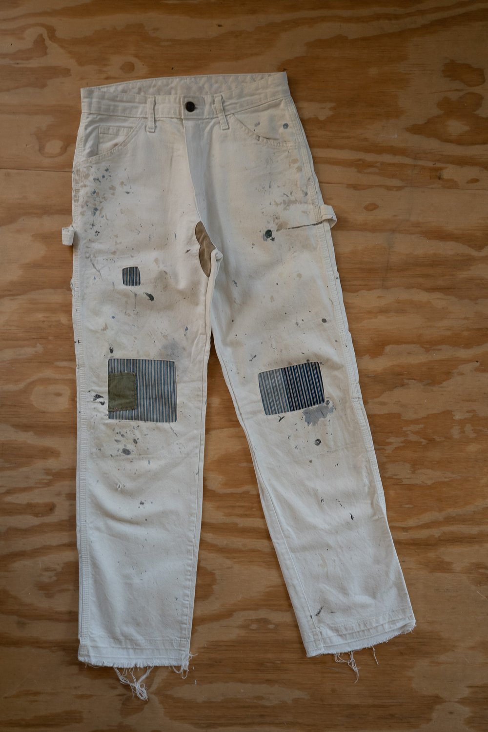 Image of Vintage Dickies Painter Pants | Repaired & Paint-Worn
