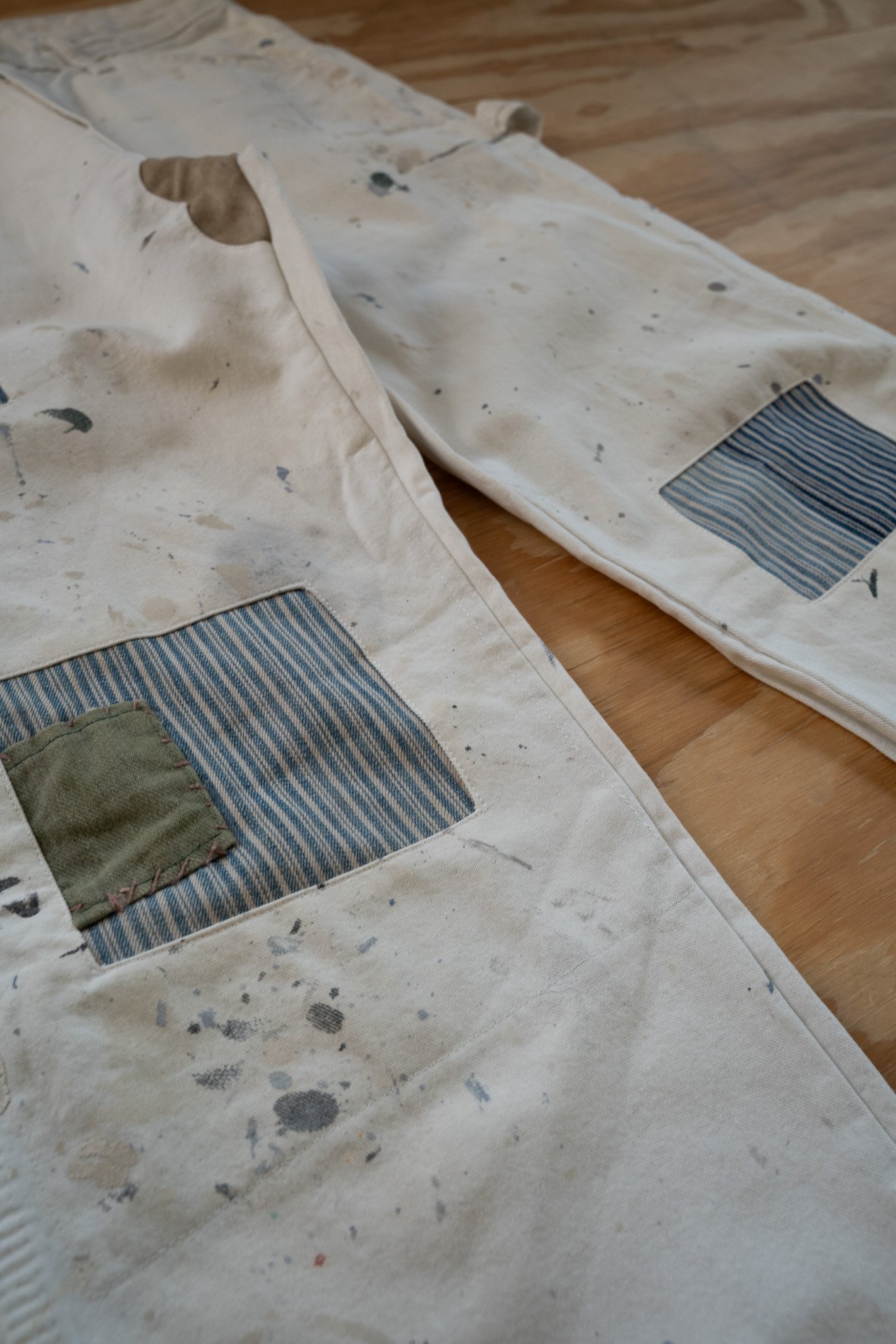 Image of Vintage Dickies Painter Pants | Repaired & Paint-Worn