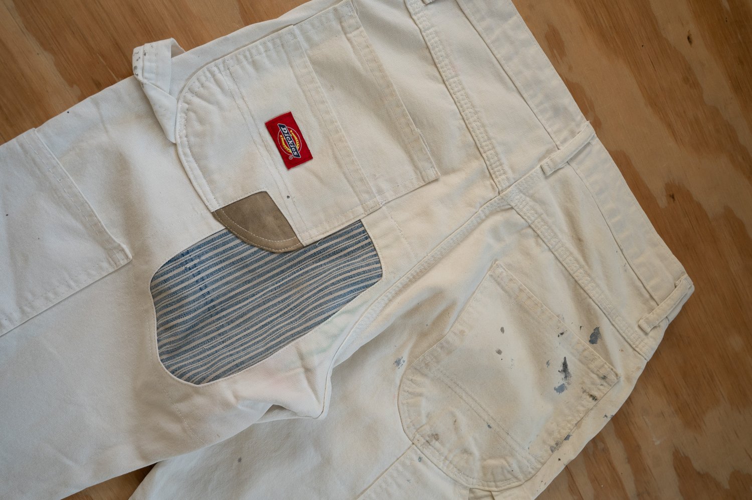 Image of Vintage Dickies Painter Pants | Repaired & Paint-Worn