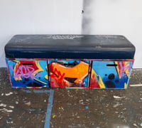 Image 1 of K-set bench with removable storage crates