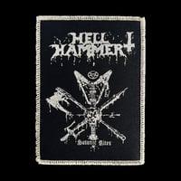 HELLHAMMER - SATANIC RITES PATCH
