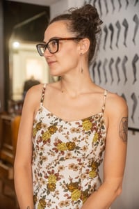 Image 4 of Abito a fiori corsetto