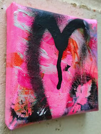 Image 3 of Sean Worrall - Ten:1165 (Something...) - 16th May 2026 - Acrylic on canvas, 10x10cm 