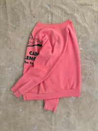 Image 3 of 80s SUPER FADED CAMP CHALLENGER SWEATSHIRT