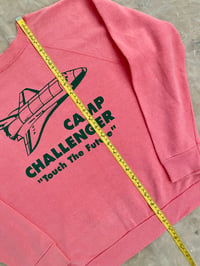 Image 8 of 80s SUPER FADED CAMP CHALLENGER SWEATSHIRT