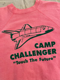 Image 5 of 80s SUPER FADED CAMP CHALLENGER SWEATSHIRT