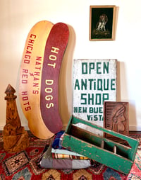 Image 3 of Large Painted Hot Dog Sign