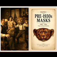 Image 3 of Phony Face: A Collector's Guide to Vintage Advertising Paper Masks, 1900-1930s