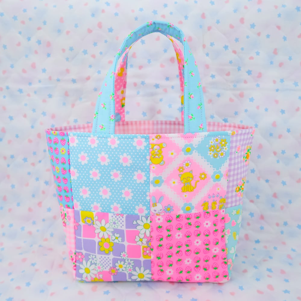 Quilted Tote Bag: 01
