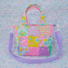 Quilted Shoulder Tote Bag: 02