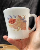 Image 3 of "Milk Frog" Vintage-style Milk Glass Mug