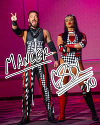 DUAL SIGNED LAS VEGAS 8x10