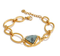 Image 3 of Gold Bracelets Bundle Set