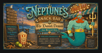 Image 3 of Neptune's Snack Bar (Salty kettle corn on a storm-tossed boardwalk)