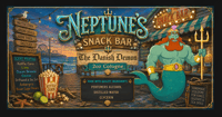 Image 4 of Neptune's Snack Bar (Salty kettle corn on a storm-tossed boardwalk)