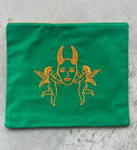 Image 2 of Carried by Angels - Cotton Zip Bag  