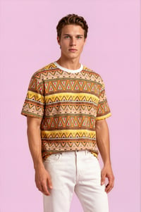 Camiseta étnica