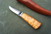Image 3 of Puukko knife, D2 steel, convex grind