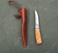 Image 6 of Puukko knife, D2 steel, convex grind