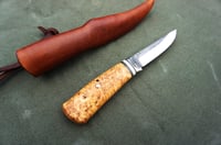 Image 21 of Puukko knife, D2 steel, convex grind