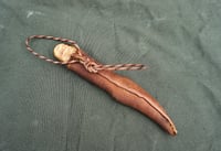Image 19 of Sloyd wood carving knife, 26c3 carbon steel blade