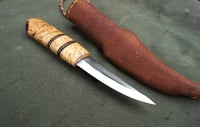 Image 21 of Sloyd wood carving knife, 26c3 carbon steel blade
